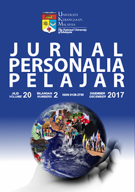 					View Vol. 20 No. 2 (2017): Jurnal Personalia Pelajar 
				