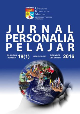 					View Vol. 19 No. 1 (2016): Jurnal Personalia Pelajar 
				
